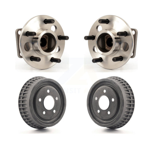 Drum Brake Hub Bearing Rear Kit For Pontiac Montana Chevrolet Venture Buick APV