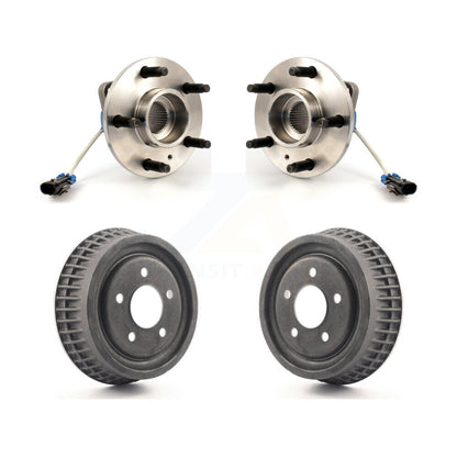 Drum Brake Hub Bearing Rear Kit For Pontiac Montana Chevrolet Venture Oldsmobile