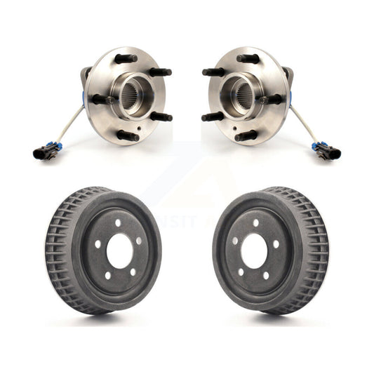 Drum Brake Hub Bearing Rear Kit For Pontiac Montana Chevrolet Venture Oldsmobile