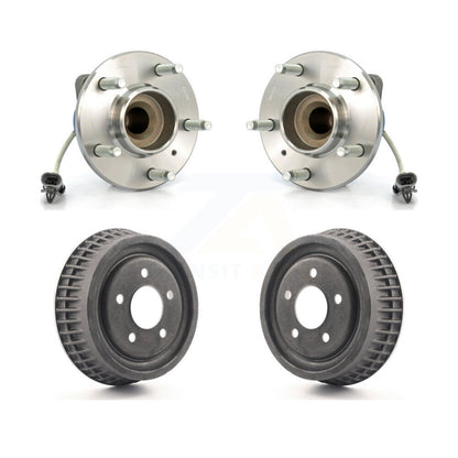 Drum Brake & Hub Bearing Rear Kit For Pontiac Montana SV6 with FWD 3 Hole Flange