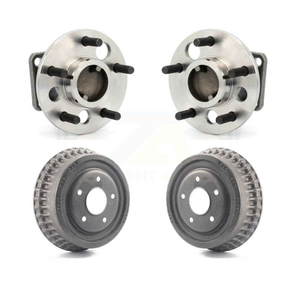 Drum Brake Hub Bearing Rear Kit For 85-86 Buick Electra With 9.5" Diameter