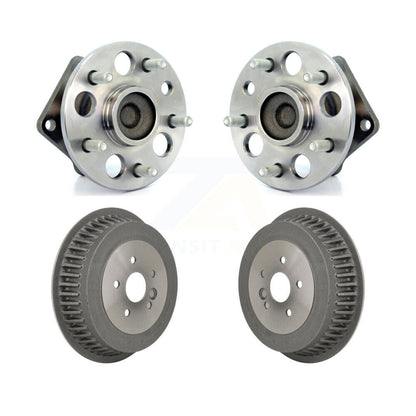 Drum Brake And Wheel Hub Bearing Assembly Rear Kit For 1998-2003 Toyota Sienna