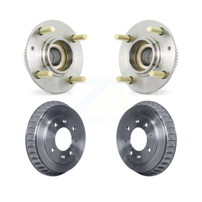 Drum Brake And Wheel Hub Bearing Assembly Rear Kit For Kia Spectra Spectra5