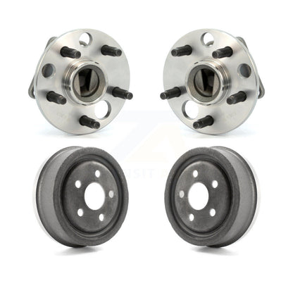 Drum Brake & Hub Bearing Rear Kit For Chevrolet Cavalier Pontiac Sunbird Corsica