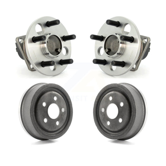 Drum Brake Hub Bearing Rear Kit For Chevrolet Cavalier Pontiac Sunfire Grand Am