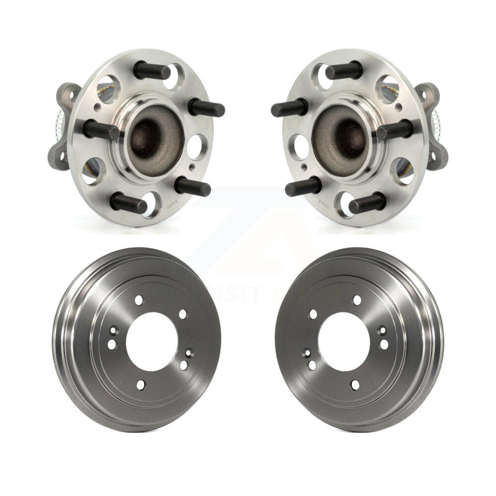 Drum Brake And Wheel Hub Bearing Assembly Rear Kit For Hyundai Elantra