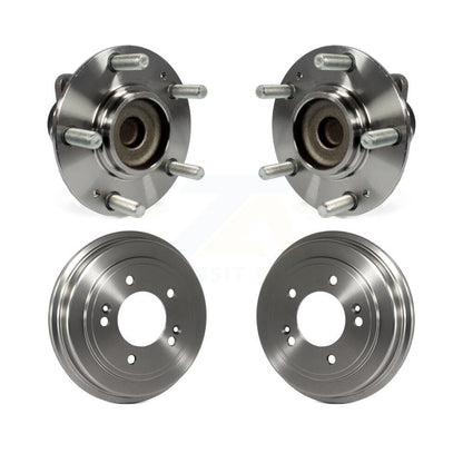 Drum Brake And Wheel Hub Bearing Assembly Rear Kit For Kia Soul