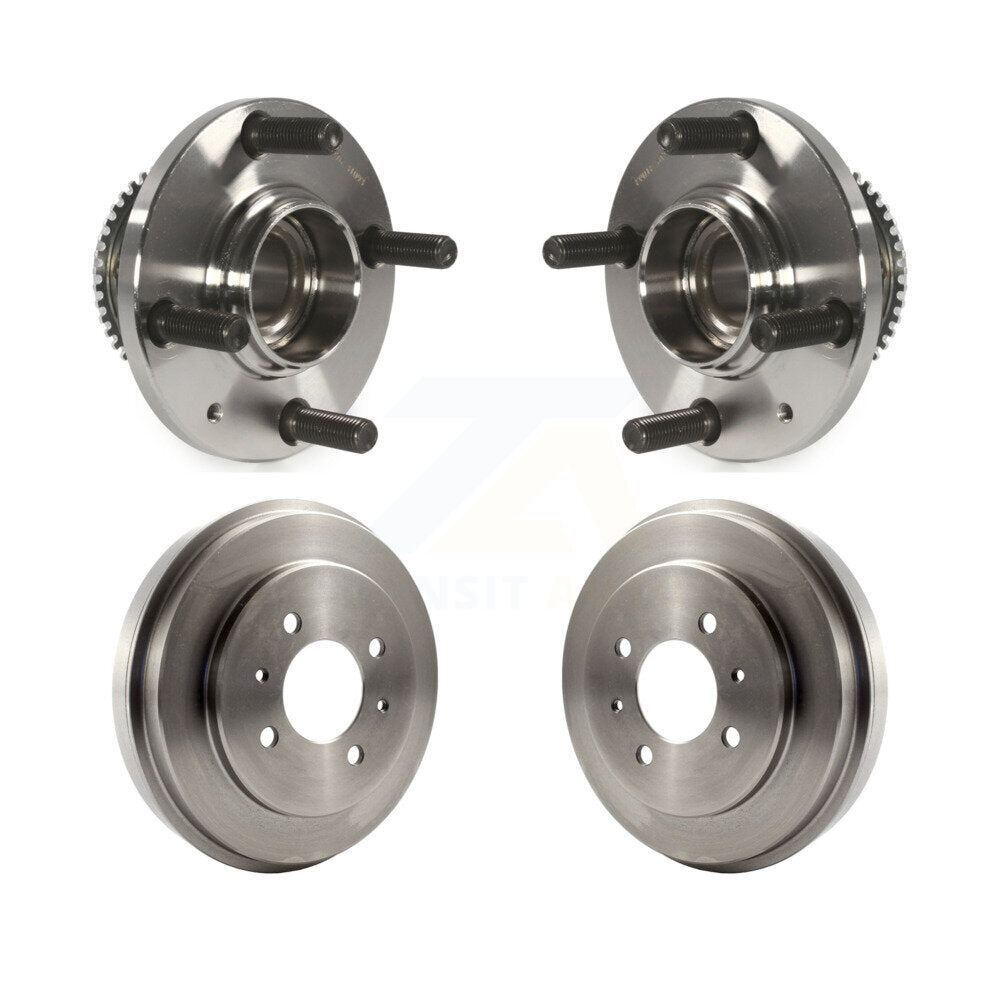 Drum Brake And Wheel Hub Bearing Assembly Rear Kit For Mitsubishi Lancer ES