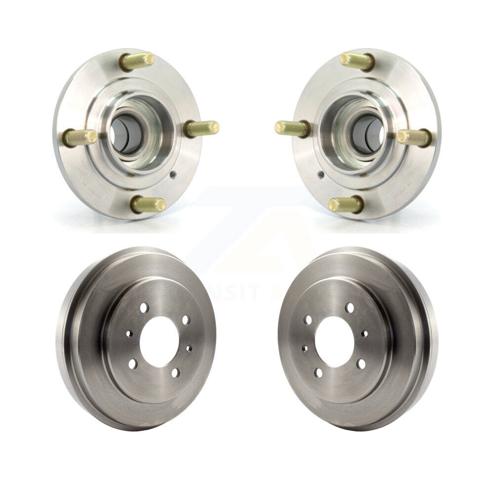 Drum Brake And Wheel Hub Bearing Assembly Rear Kit For Mitsubishi Lancer