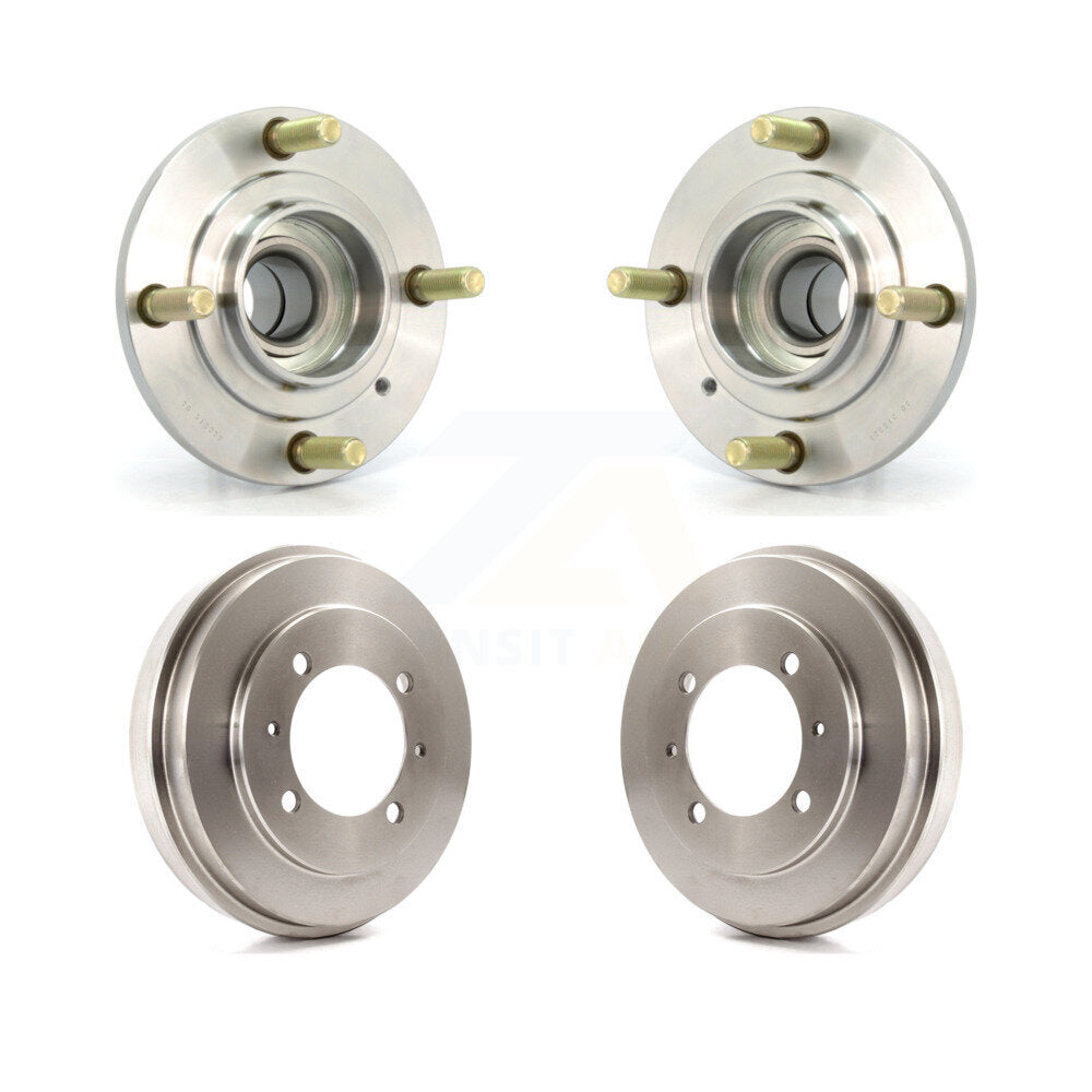 Drum Brake And Wheel Hub Bearing Assembly Rear Kit For Mitsubishi Lancer