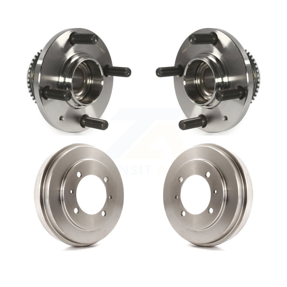 Drum Brake And Wheel Hub Bearing Assembly Rear Kit For Mitsubishi Lancer ES