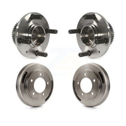 Drum Brake Hub Bearing Rear Kit For Mitsubishi Lancer ES With 16" Factory Wheels