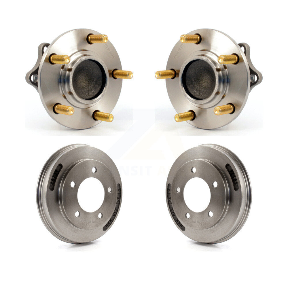 Drum Brake And Wheel Hub Bearing Assembly Rear Kit For Mitsubishi Lancer