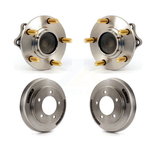 Drum Brake And Wheel Hub Bearing Assembly Rear Kit For Mitsubishi Lancer