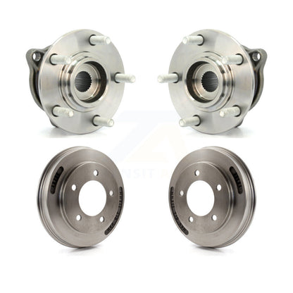 Drum Brake And Wheel Hub Bearing Assembly Rear Kit For Mitsubishi Lancer