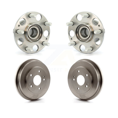 Drum Brake And Wheel Hub Bearing Assembly Rear Kit For Honda Accord