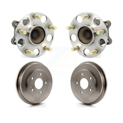 Drum Brake And Wheel Hub Bearing Assembly Rear Kit For Honda Accord