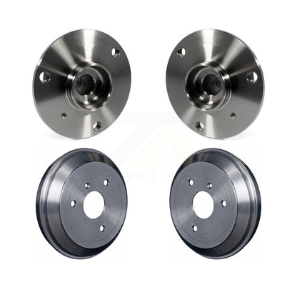 Drum Brake And Wheel Hub Bearing Assembly Rear Kit For Smart Fortwo