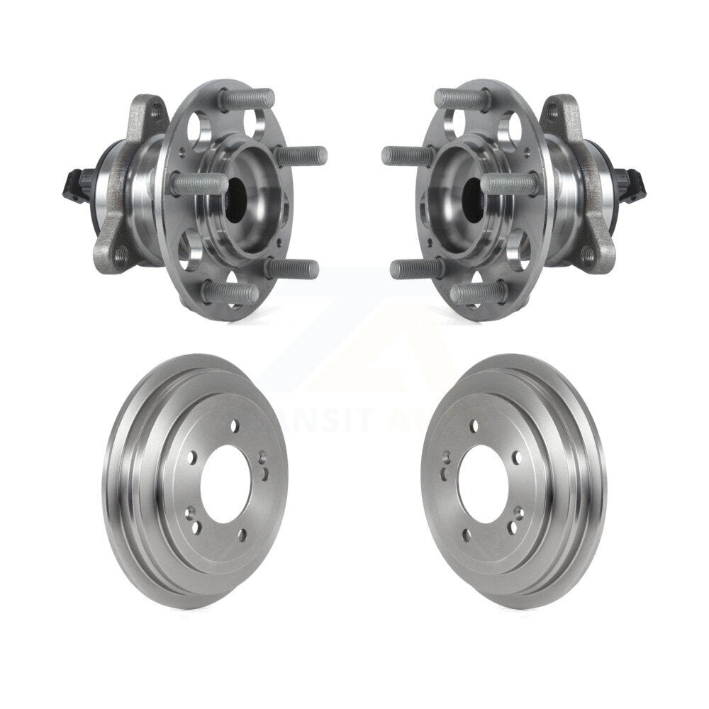 Drum Brake & Hub Bearing Rear Kit For Hyundai Elantra With Multilink Suspension