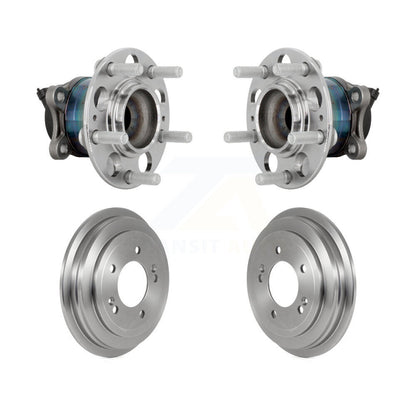 Drum Brake And Wheel Hub Bearing Assembly Rear Kit For 2020-2023 Hyundai Venue