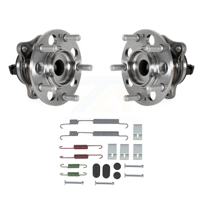 Brake Drum Hardware And Wheel Hub Bearing Assembly Rear Kit For Hyundai Elantra