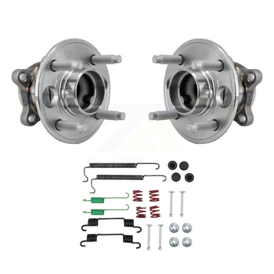 Brake Drum Hardware And Wheel Hub Bearing Rear Kit For 2016-2022 Chevrolet Spark