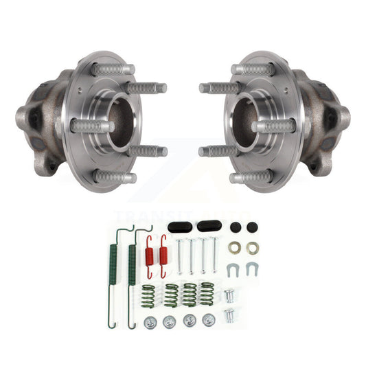 Brake Drum Hardware And Hub Bearing Assembly Rear Kit For Chevrolet Trax Sonic