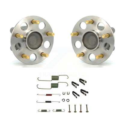 Brake Drum Hardware And Wheel Hub Bearing Assembly Rear Kit For Honda Civic