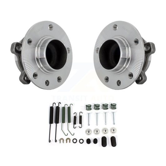 Brake Drum Hardware And Wheel Hub Bearing Assembly Rear Kit For Jeep Compass