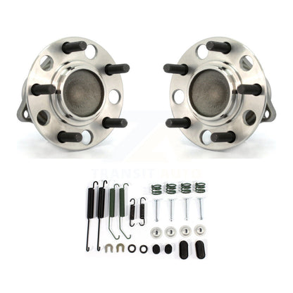 Brake Drum Hardware Hub Bearing Rear Kit For Jeep Patriot Compass Dodge Caliber