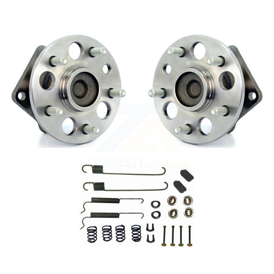 Brake Drum Hardware And Wheel Hub Bearing Rear Kit For 1998-2003 Toyota Sienna
