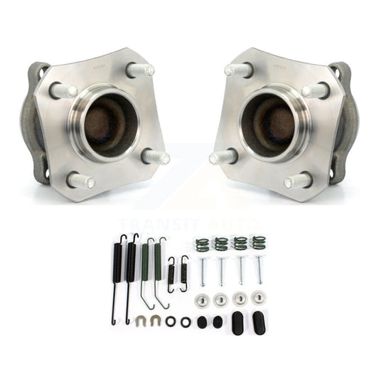 Brake Drum Hardware And Hub Bearing Rear Kit For Nissan Sentra 2.0L with Non-ABS