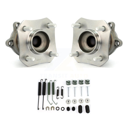 Brake Drum Hardware Hub Bearing Rear Kit For Nissan Sentra 2.0L with 4-Wheel ABS