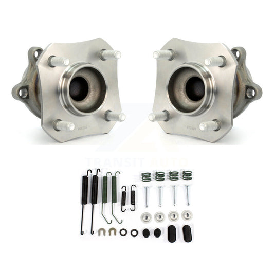 Brake Drum Hardware Hub Bearing Rear Kit For Nissan Sentra 2.0L with 4-Wheel ABS