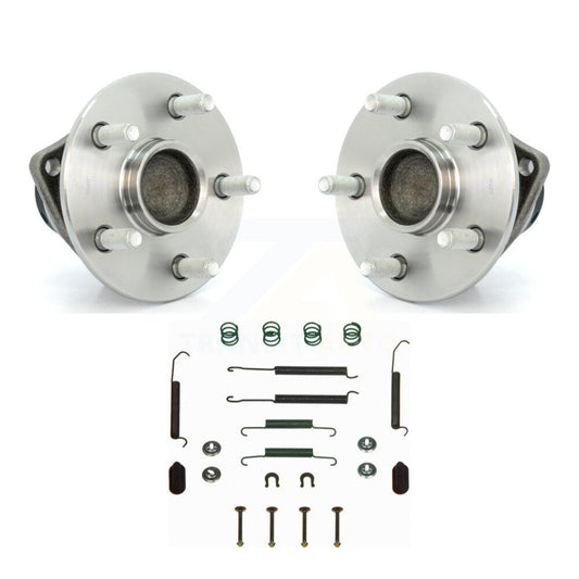 Brake Drum Hardware And Hub Bearing Rear Kit For Toyota Corolla 4-Wheel ABS