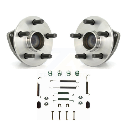Brake Drum Hardware And Hub Bearing Assembly Rear Kit For Toyota Corolla Non-ABS