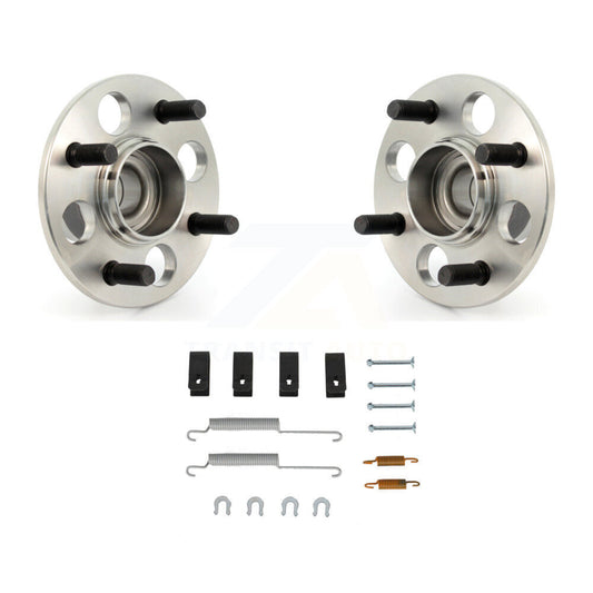 Brake Drum Hardware And Hub Bearing Assembly Rear Kit For Honda Civic Acura EL