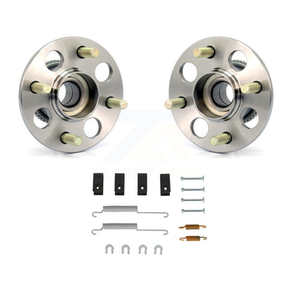 Brake Drum Hardware And Wheel Hub Bearing Assembly Rear Kit For Honda Civic