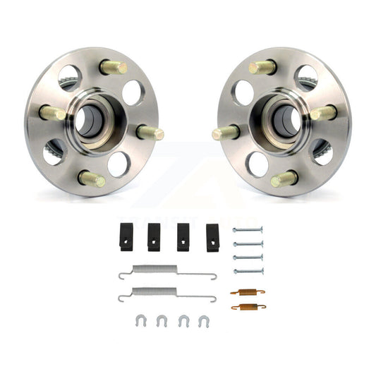 Brake Drum Hardware And Wheel Hub Bearing Assembly Rear Kit For Honda Civic