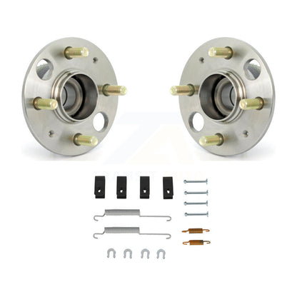 Brake Drum Hardware And Wheel Hub Bearing Assembly Rear Kit For Honda Civic