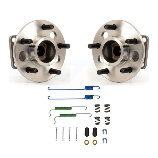 Brake Drum Hardware Hub Bearing Rear Kit For Pontiac Aztek FWD with 4-Wheel ABS