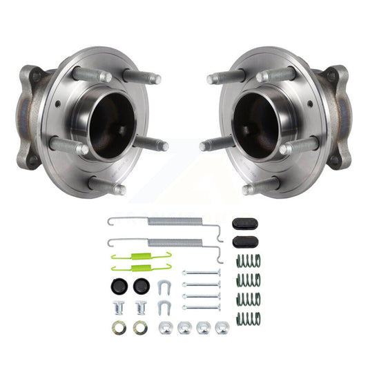Brake Drum Hardware And Wheel Hub Bearing Assembly Rear Kit For Chevrolet Cruze