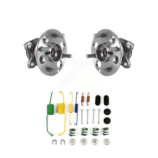 Brake Drum Hardware And Wheel Hub Bearing Assembly Rear Kit For Toyota Yaris