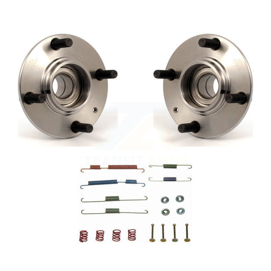 Brake Drum Hardware And Hub Bearing Rear Kit For Hyundai Elantra Kia Spectra