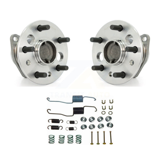 Brake Drum Hardware And Hub Bearing Rear Kit For 2002-2004 Toyota Camry Non-ABS