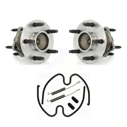 Brake Drum Hardware And Hub Bearing Assembly Rear Kit For Chevrolet Malibu HHR