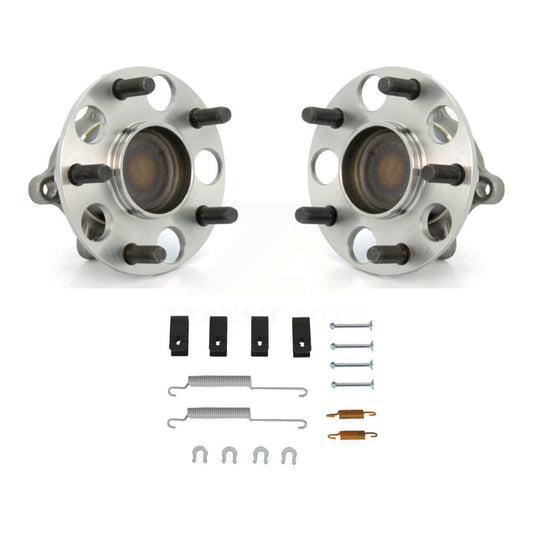 Brake Drum Hardware And Wheel Hub Bearing Assembly Rear Kit For Honda Civic