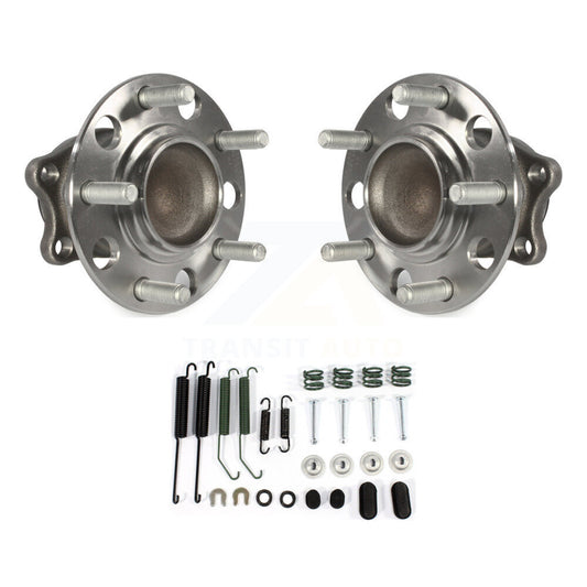 Brake Drum Hardware Hub Bearing Rear Kit For Mitsubishi Lancer FWD with Non-ABS