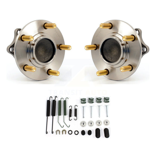 Brake Drum Hardware And Hub Bearing Assembly Rear Kit For Mitsubishi Lancer