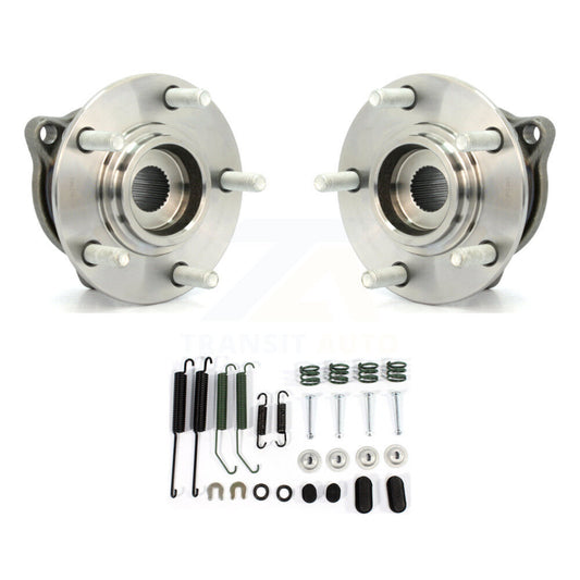 Brake Drum Hardware And Hub Bearing Assembly Rear Kit For Mitsubishi Lancer